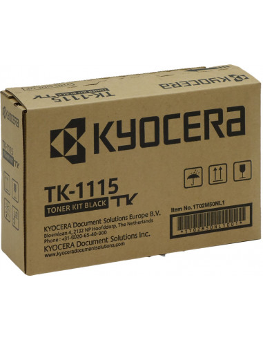 TK-1115 - Toner original KYOCERA 1T02BX0EU161 noir 1 600 pages 