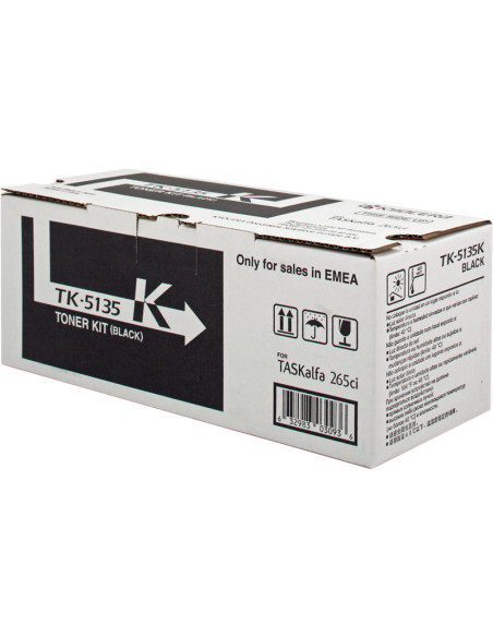 TK-5135K - Toner original KYOCERA 1T02BX0EU117 noir 10 000 pages 