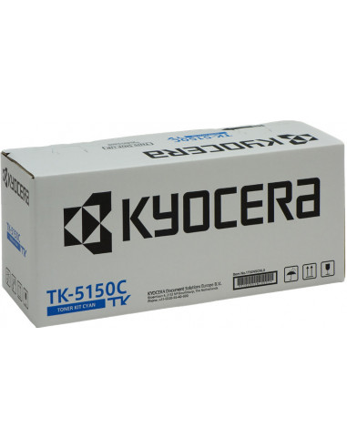 TK-5150C - Toner original KYOCERA 1T02BX0EU122 cyan 10 000 pages 