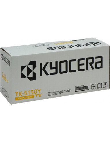 TK-5150Y - Toner original KYOCERA 1T02BX0EU183 jaune 10 000 pages 