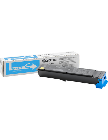 TK-5215C - Toner original KYOCERA 1T02BX0EU2 cyan 15 000 pages 