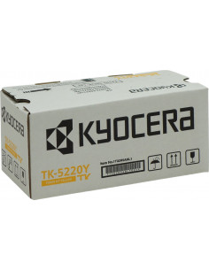 TK-5220Y - Toner original KYOCERA 1T02BX0EU177 jaune 1 200 pages 