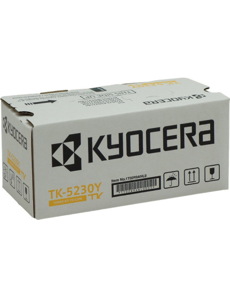 TK-5230Y - Toner original KYOCERA 1T02BX0EU112 jaune 2 200 pages 