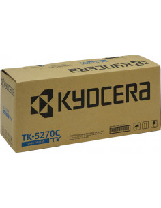 TK-5270C - Toner original KYOCERA 1T02BX0EU105 cyan 6 000 pages 