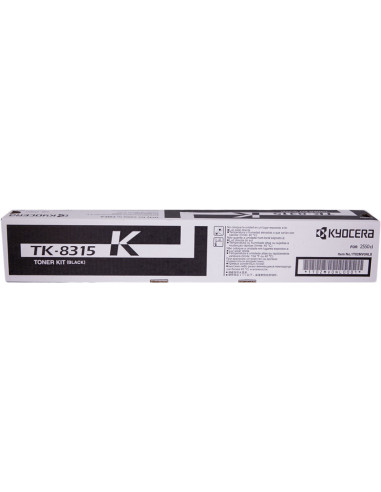 TK-8315k - Toner original KYOCERA 1T02BX0EU108 noir 12 000 pages 