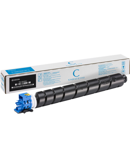 TK-8345C - Toner original KYOCERA 1T02BX0EU154 cyan 15 000 pages 