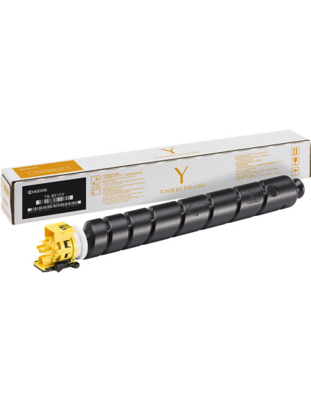 TK-8515Y - Toner original KYOCERA 1T02BX0EU76 jaune 20 000 pages 