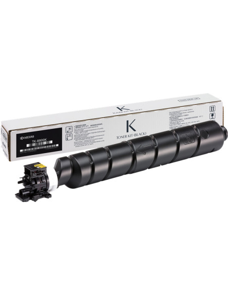 TK-8800K - Toner original KYOCERA 1T02BX0EU110 noir 30 000 pages 