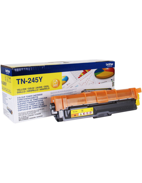 TN-245Y - Toner original Brother TN-245Y Jaune 2 200 pages 