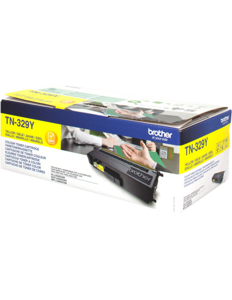 TN-329Y - Toner original Brother TN-329Y Jaune 6 000 pages 
