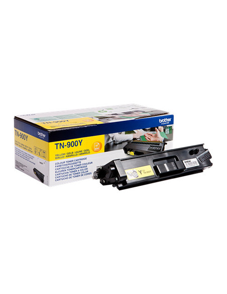 TN-900Y - Toner original Brother TN-900Y Jaune 6 000 pages 