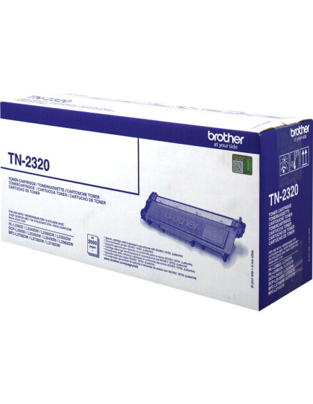 TN-2320 - Toner original Brother TN-2320 Noir 2 600 pages 