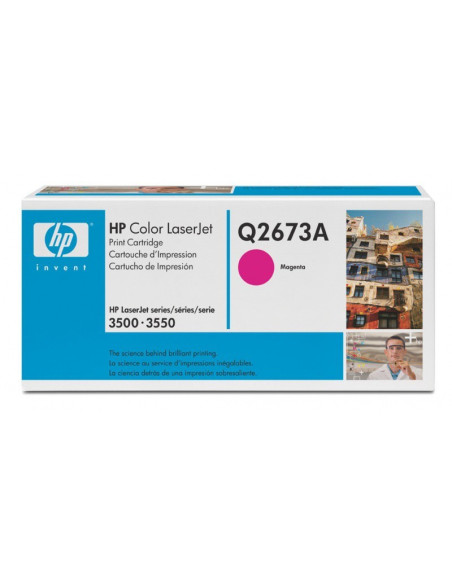 Toner HP magenta - Q2673A - 4000 pages 