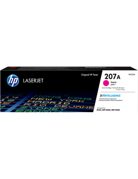 W2213A - Toner original HP 207A Magenta 1250 pages 