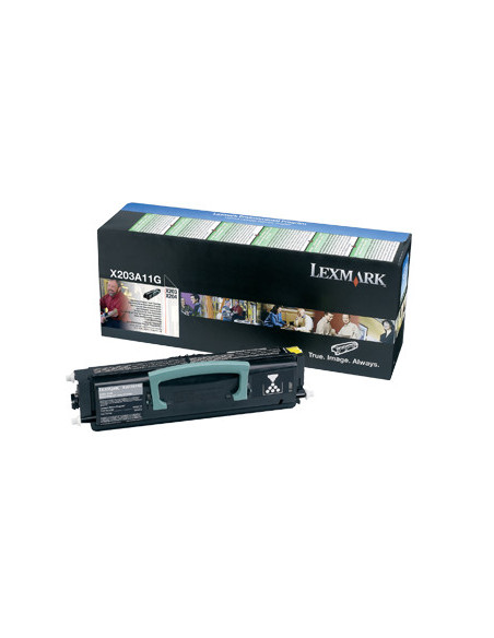 X203A11G - Toner Noir original Lexmark 2500 pages 