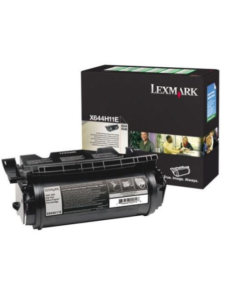 X644H11E - Toner Noir original Lexmark 21000 pages 