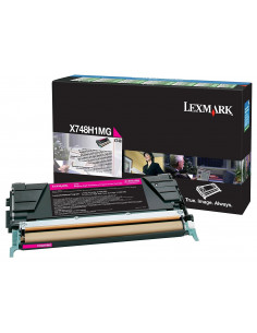 X748H1MG - Toner Magenta original Lexmark 10000 pages 