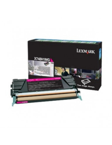 X748H3MG - Toner Magenta original Lexmark - 10000 pages 