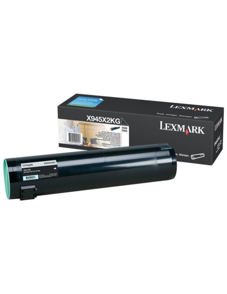 X945X2KG - Toner Noir original Lexmark - 36000 pages 