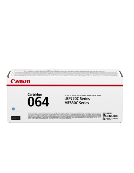 4935C001 - Toner 064 Cyan Pour LBP 722 CDW - MF 832 CDW capacité 5000 pages 