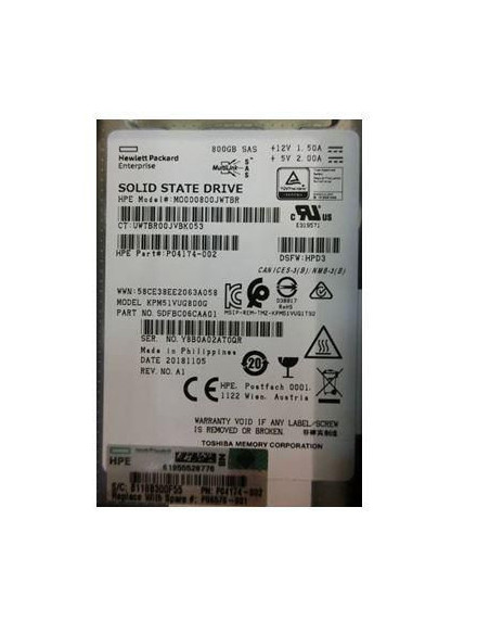 Hewlett Packard Enterprise-P06580-001