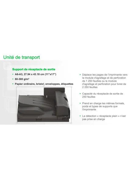 UNITÉ DE TRANSPORT LEXMARK RÉF 20L8817 POUR XC9525/9535