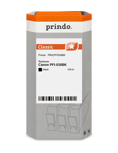 Cartouche CANON Compatible PFI-030BK Noir 55ml 