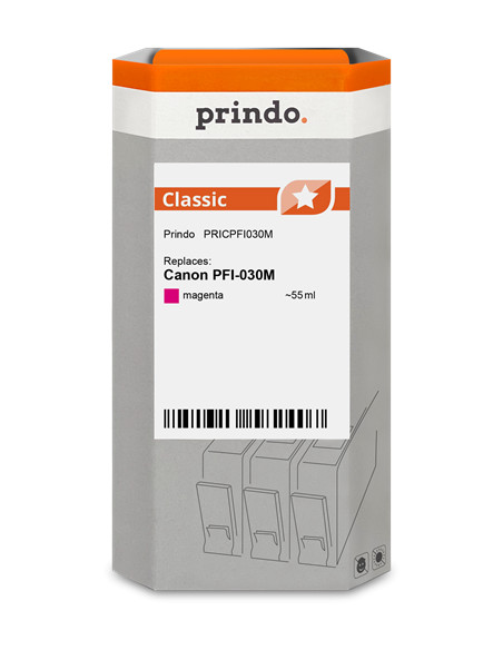 Cartouche CANON Compatible PFI-030M Magenta 55ml pour Impression de Qualité