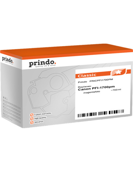 Cartouche CANON PFI-1700PM Compatible 700ml Magenta Fotografía