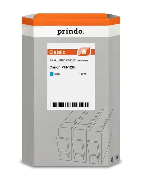 Cartouche d'encre Canon PFI-320C Compatible Cyan 300ml Classic L