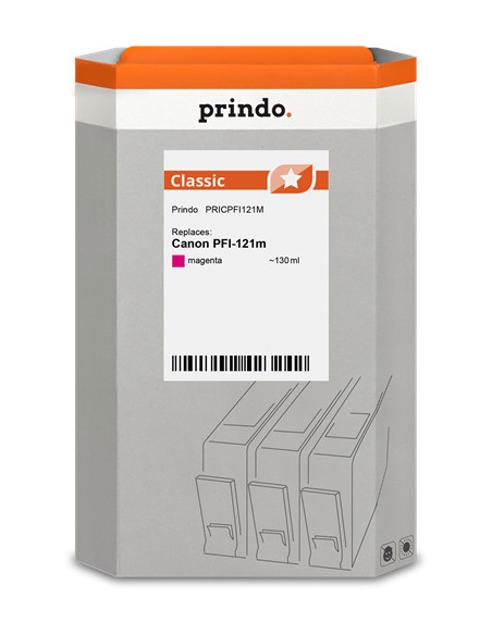 Cartouche Canon PFI-121M Magenta 130ml Compatible pour Impression Pro