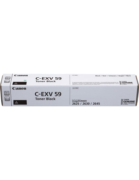 Toner CANON original C- EXV59 Noir - 30000 pages 3760C002 