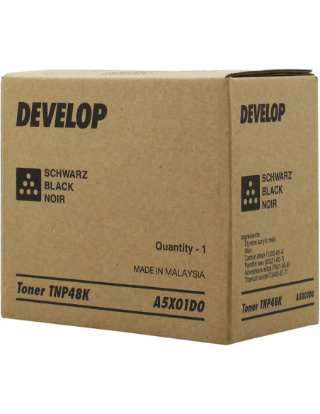 Toner original DEVELOP A5X01D0 TNP48K Noir - 10000 Pages 