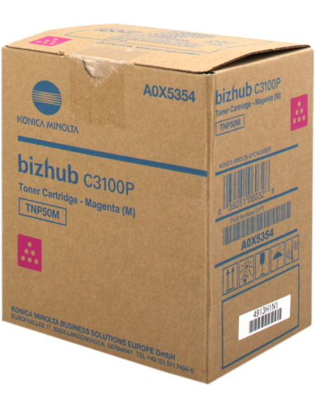 Toner KONICA original A0X5354 TNP50M Magenta - 5000 pages 