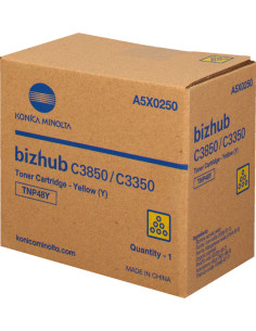 Toner KONICA original A5X0250 Jaune TNP48Y - 10000 pages 