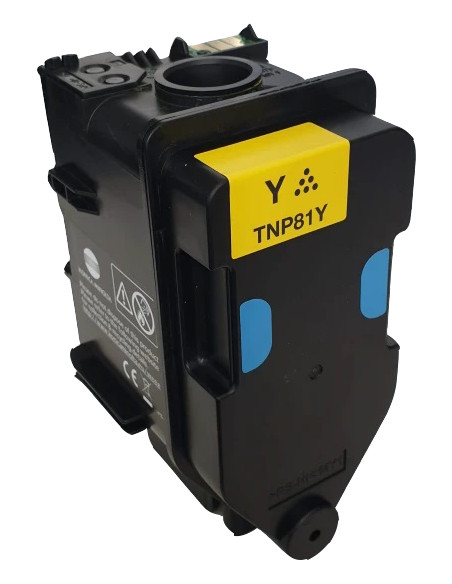 Toner KONICA Minolta original Jaune AAJW251 TNP- 81Y - 9000 pages 