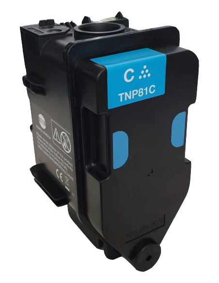 Toner KONICA Minolta original Cyan AAJW451 TNP- 81C - 9000 pages 