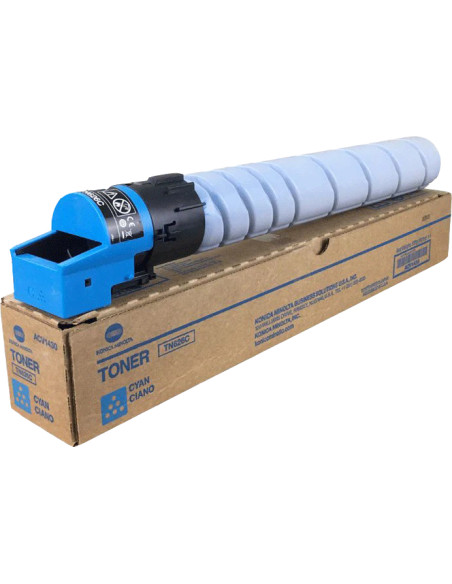 Toner KONICA Minolta original ACV1450 TN-626C Cyan - 28000 pages 