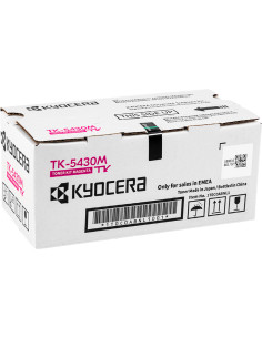 Toner KYOCERA original Magenta TK-5430M - 1250 pages - Référence 1T0C0ABNL1 