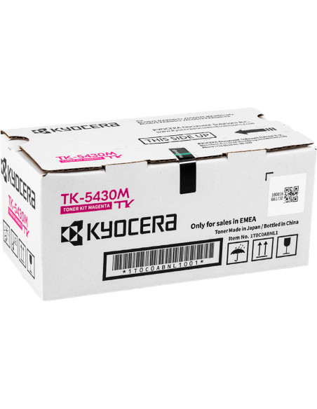Toner KYOCERA original Magenta TK-5430M - 1250 pages - Référence 1T0C0ABNL1 