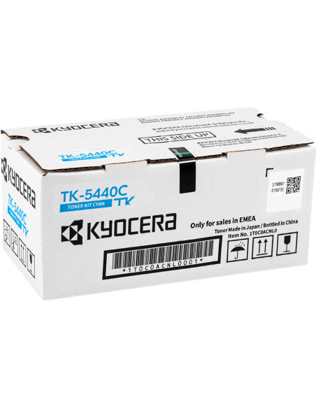 Toner Kyocera original TK-5440C Cyan - 2400 pages pour impression optimale 