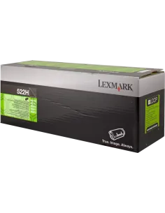 Toner original LEXMARK 522H Noir - 25000 pages 52D2H00 