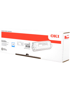 Toner OKI original Cyan 45862839 pour MC853/873/833 - 7300 pages 
