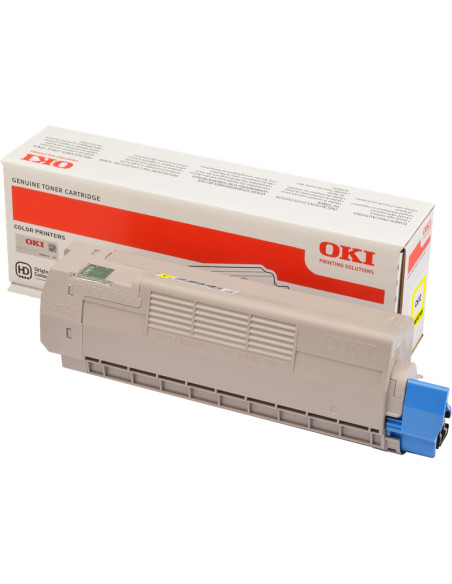 Toner OKI original Jaune 46507505 C612 - 6000 pages 