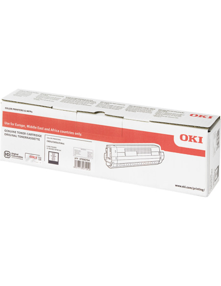 Toner OKI original 47095704 Noir pour C824/C834/C844 - 5000 Pages 