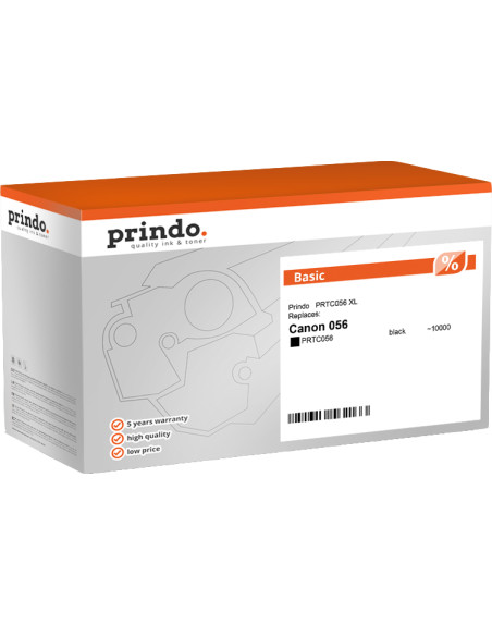 Toner CANON Compatible Prindo Basic XL Noir 10000 pages 56% d'économie 