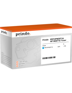 Toner HP Compatible W2071A 700 Cyan pour 117A Prindo Classic 