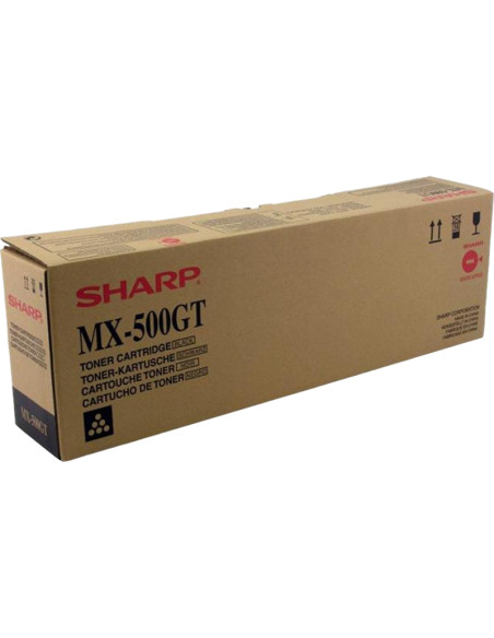 Toner SHARP original MX- 500GT Noir - 40000 pages pour imprimante 