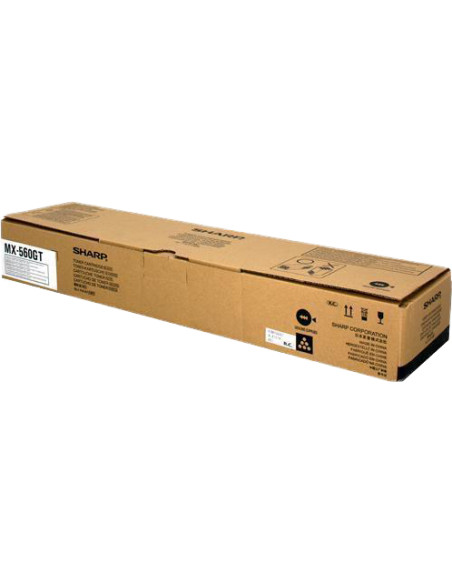 Toner SHARP original MX- 561GT Noir - 40000 Pages pour Imprimante 