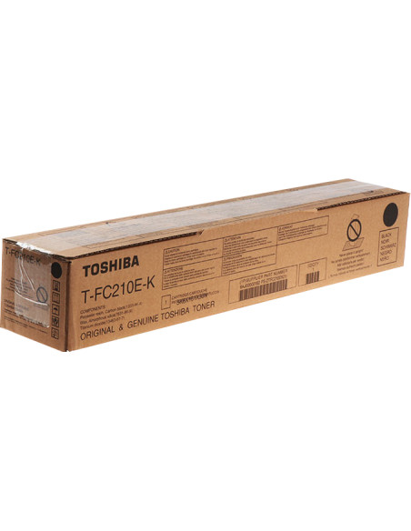 Toner original TOSHIBA T- FC210EK Noir 38400 pages - 6AJ00000162 
